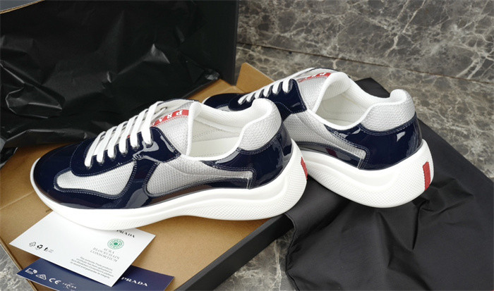 Prad Cup Sneakers-Royal Blue