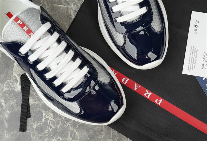 Prad Cup Sneakers-Royal Blue
