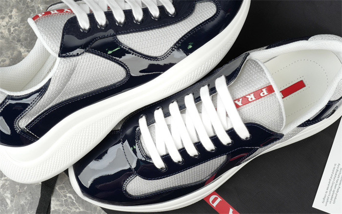 Prad Cup Sneakers-Royal Blue