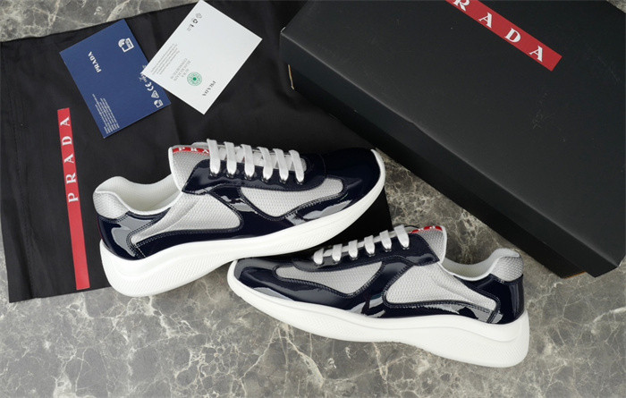 Prad Cup Sneakers-Royal Blue