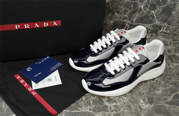 Prad Cup Sneakers-Royal Blue