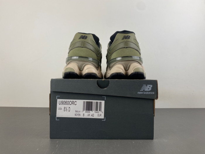 New Balance 9060 Dark Olivine Cordura U9060ORC