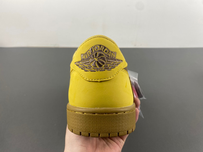 travis scott x air jordan 1 yellow