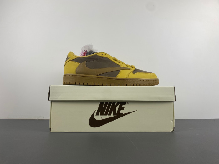 travis scott x air jordan 1 yellow